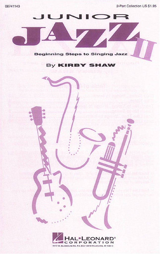 Junior Jazz II - Beginning Steps to Singing Jazz